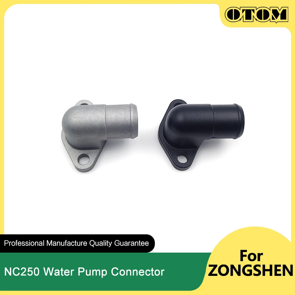OTOM ZS177MM Motorcycle Water Pump Cover Adapter Original Connector For ZONGSHEN NC250 ENDURO BRZ GR Pit Dirt Bikes Accessories