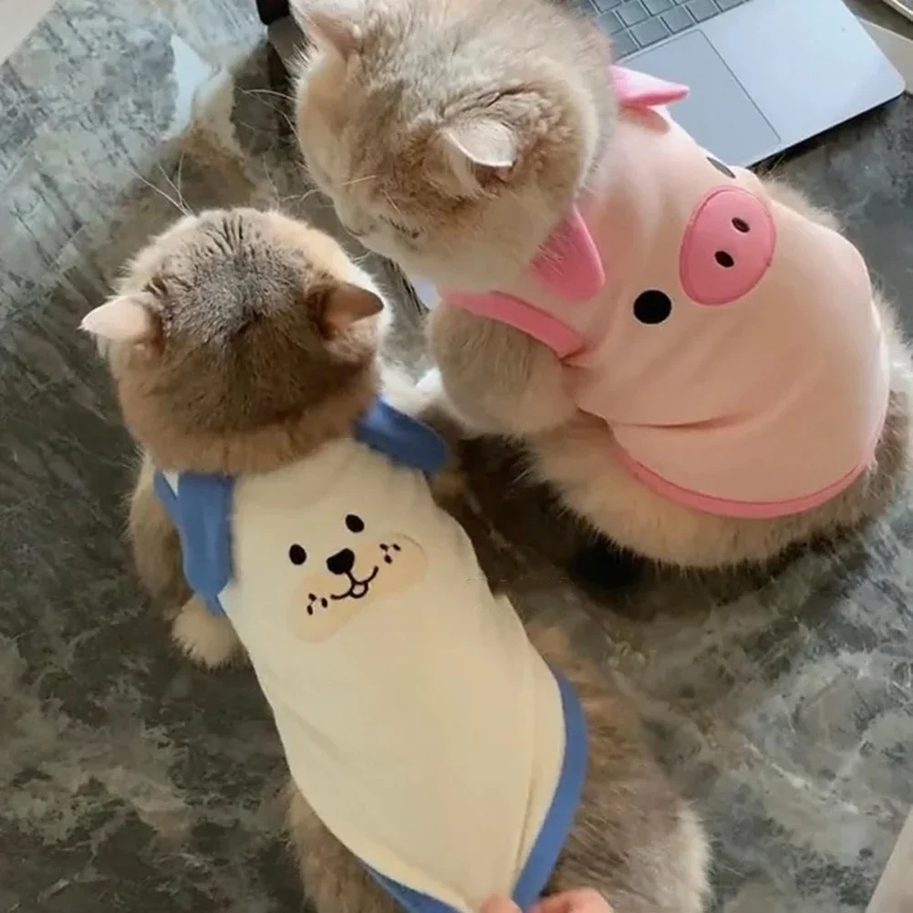 1.5-7kg Pet Clothes For Cats Small And Medium Dogs Cotton Fr