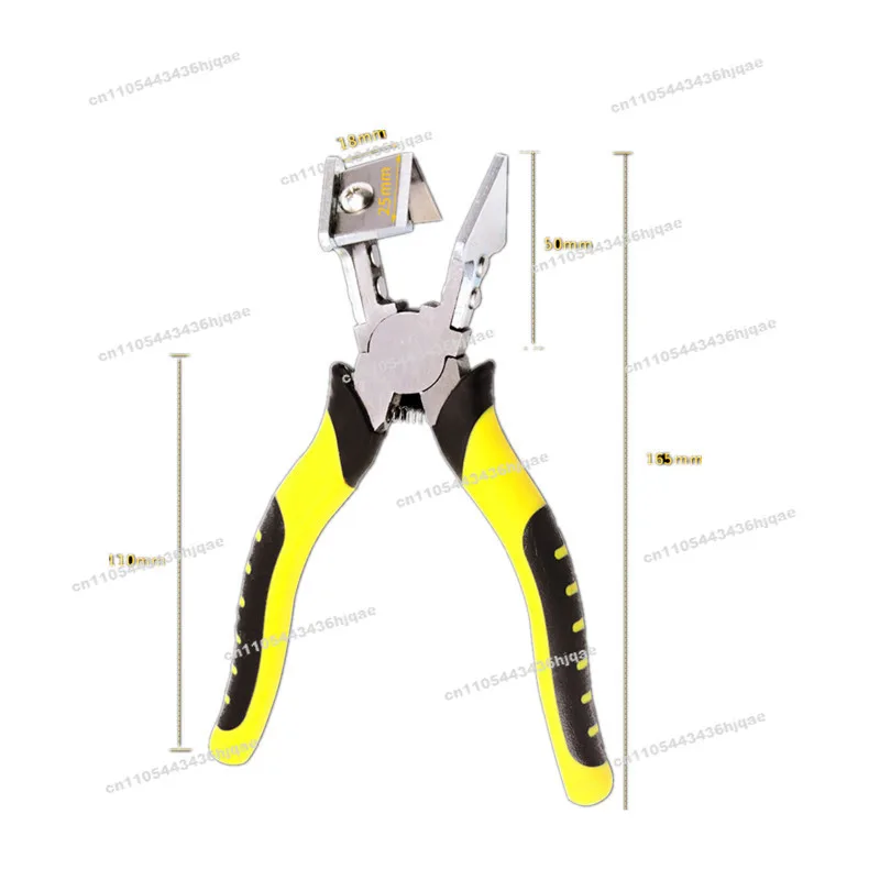 V-port Rubber Strip Scissors T-type 45-degree 90-degree Angle Notch Pliers  Broken Bridge Aluminum Door  Window Rubber Strip