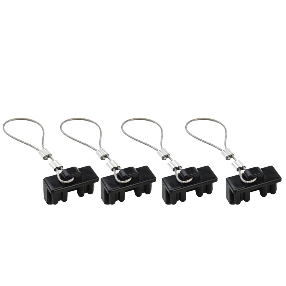 4pcs 50AMP Battery Cap Covers for Caravan RV Tow Bikes Forklifts Formula Cars Power Connection Socket 2P 600V PVC Material