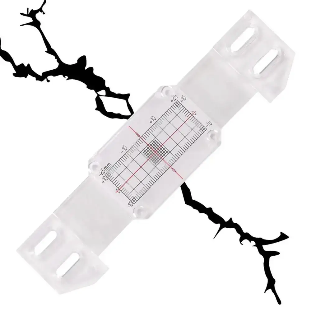 

Positioning Corner Tell-Tale Crack Monitor Accurate Crack Measurement Versatile Monitorings Tool Precision Instrument