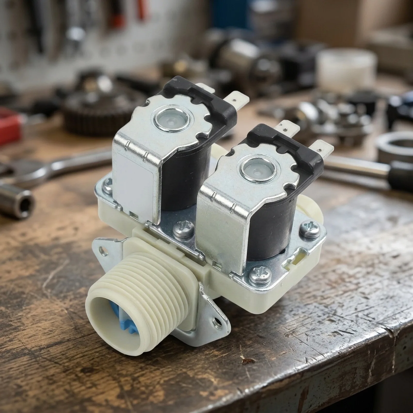 Efficient Water Flow Control Robust Metal And Plastic Build For FPS 180A Washing Machine Efficient Washing Machine Inlet Valve