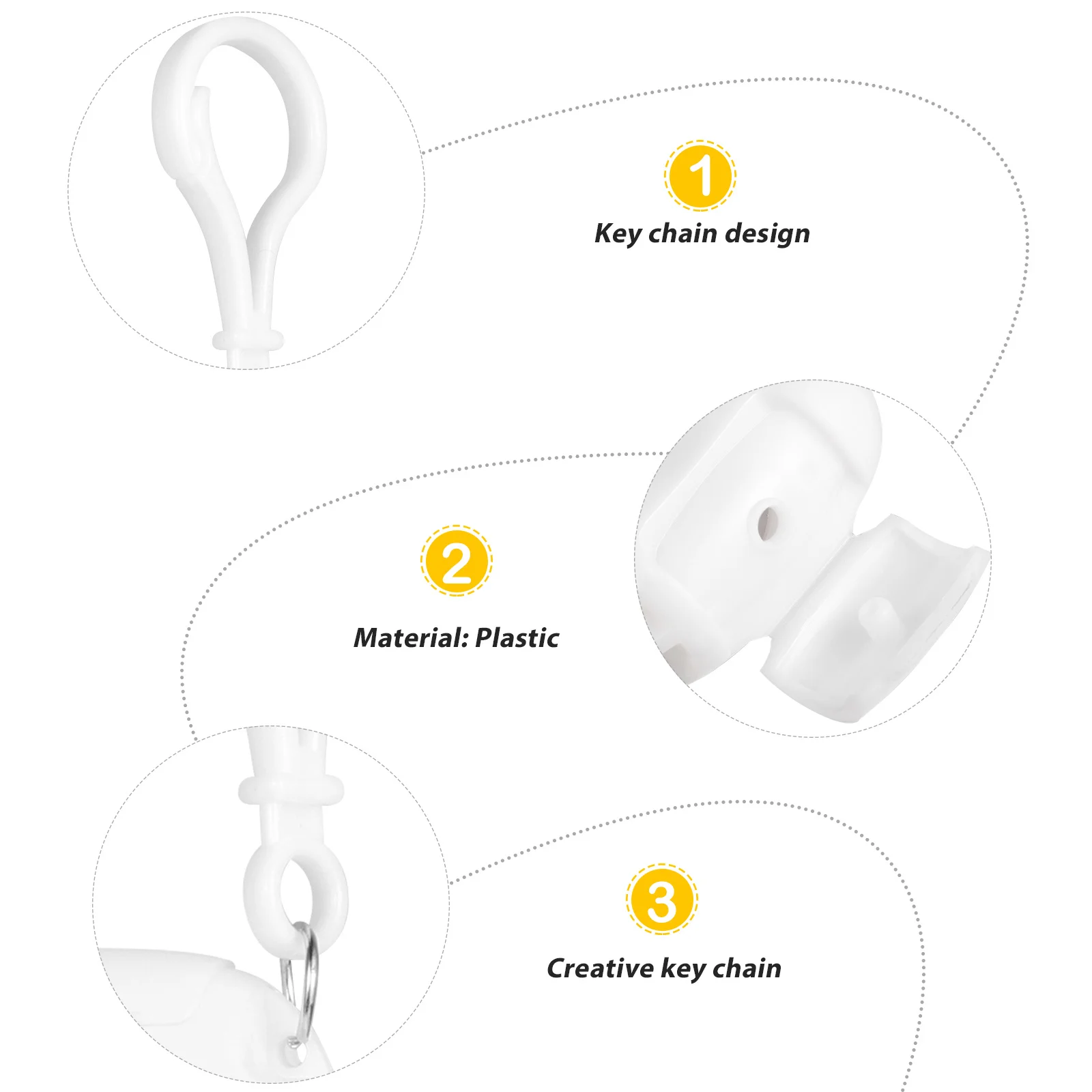 

10Pcs Portable Liquid Bottles 30ml Refillable Travel Bottles Leakproof Plastic Storage Bottle with Hook for Outdoor