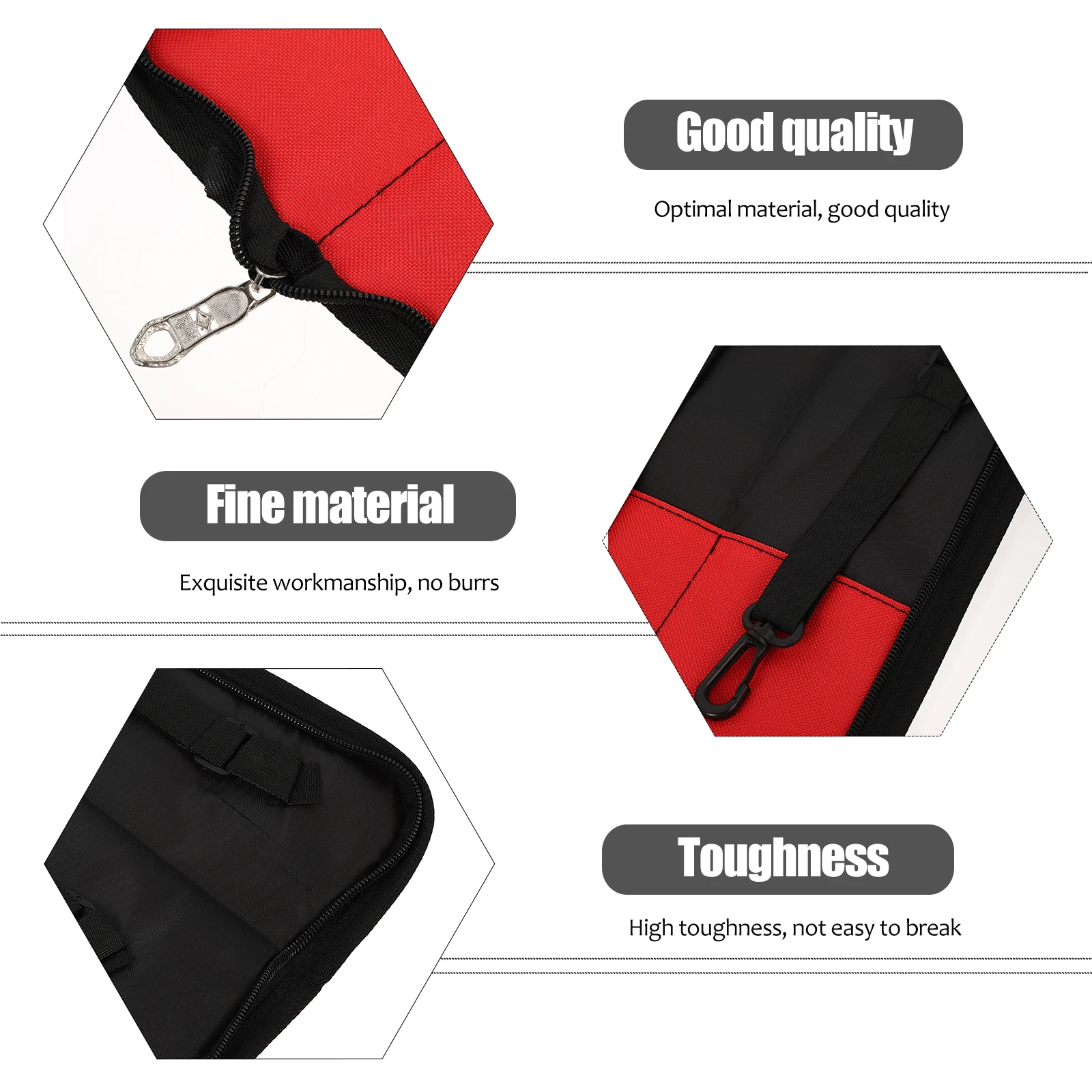 

Bag Oxford Cloth Compact Lightweight Portable Storage Pouch for Drumsticks Accessories Mallets Holder