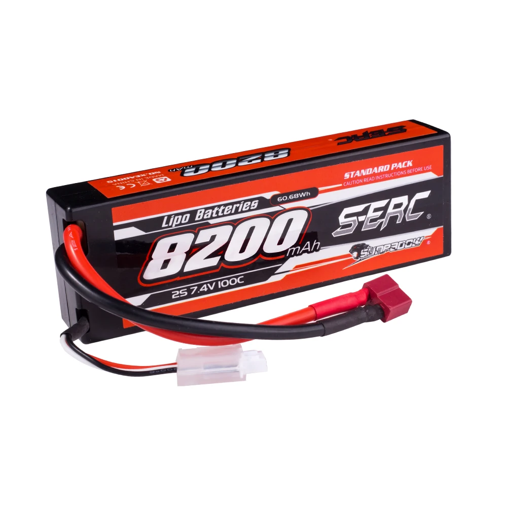 Sunpadow 8200Mah 2S 3S 4S 7.4V 11.1V 14.8V Lipo Batterij Ec5 Plug 100c Voor Rc Auto Vliegtuig Dji Truck Tank Buggy Race Boot Modellen