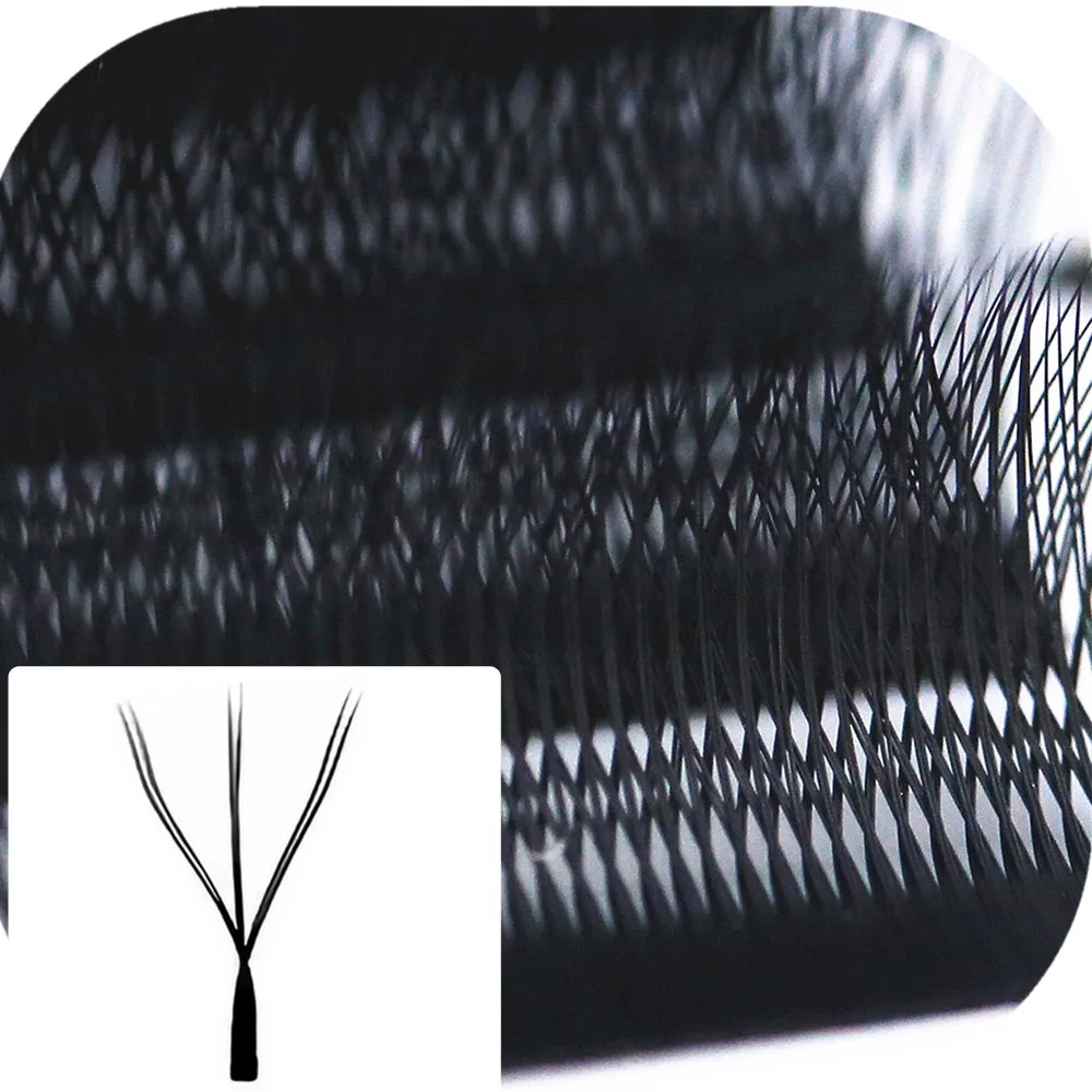 ขนตาปลอม Qbeautylashes YY 6DW รูปทรงต่างๆ ทุกขนาด แบบพัดสำเร็จรูป ต่อขนตาแบบธรรมชาติ นุ่ม ขนตาเส้นต่อเส้น สำหรับแต่งหน้า ขายส่ง