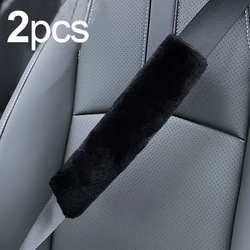 2 pz bambini cinture di sicurezza per auto cuscini peluche copertura della cintura di sicurezza auto spalla Pad adulti bambini sonno Positione Protectr accessori per auto