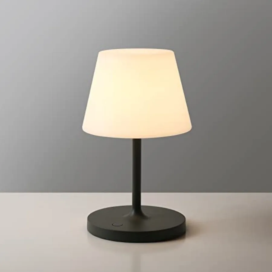 Outdoor Battery Operated Table Lamp Waterproof, 4000mAh Cordless Table Lamp Rechargeable, Touch Dimmable Desk Lamp, LED Night L