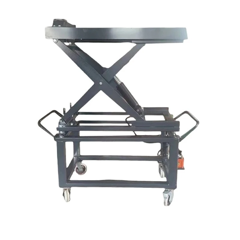 

New energy vehicle battery lift Electric vehicle battery package disassembly and maintenance platform Pneumatic electric lift