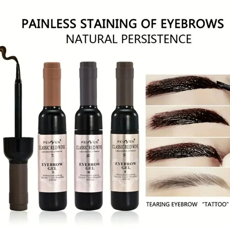 

1Pcs Peel Off Eye Makeup Permanent Eye Brow Tattoo Tint Long-lasting Waterproof Dye Eyebrow Gel Cream Make Up Cosmetic Wholesale