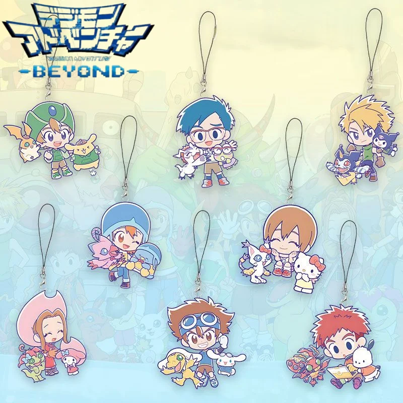 

Digimon Adventure TaichiYagami Agumon Greymon Cute Kawaii аниме периферийный кулон для телефона креативный универсальный брелок украшение