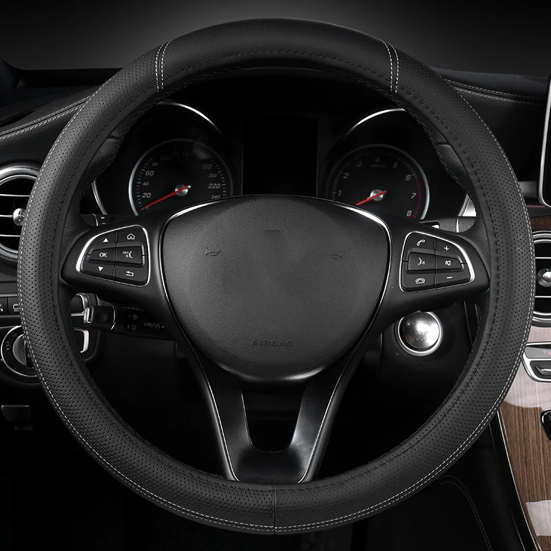 

Car steering wheel cover for Renault All Models captur logan kadjar trafic scenic armrest megane