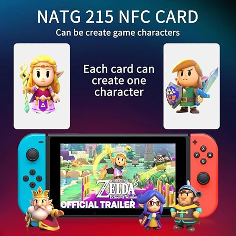 แท็ก NFC NTAG215 การ์ด NFC นามบัตร NFC 215Tags ชิป NFC, หน่วยความจํา 504 ไบต์การ์ด NFC, ใช้งานร่วมกับ Tag Mo สําหรับที่เปิดใช้งาน NFC