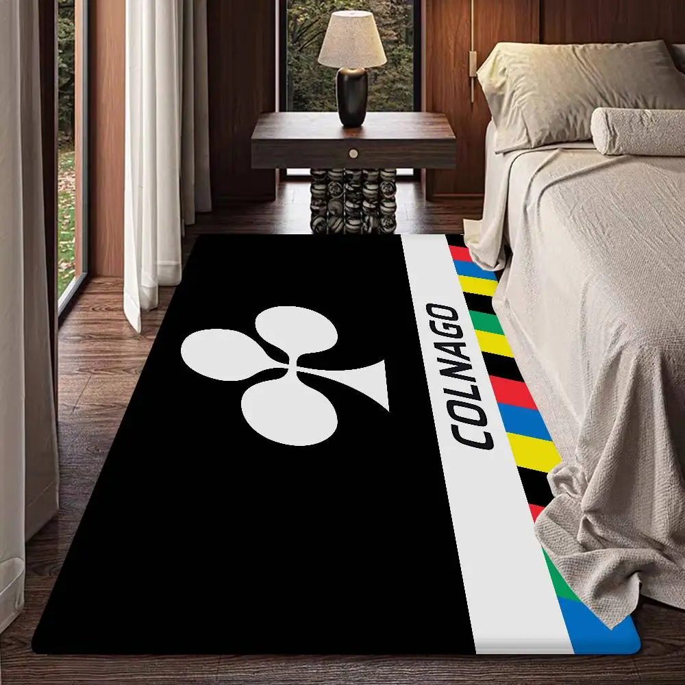 Bicycle C-Colnagos Entrance Door Mat Nordic Style Bedroom Living Room Doormat Home Balcony Anti-Slip Modern Home Decor