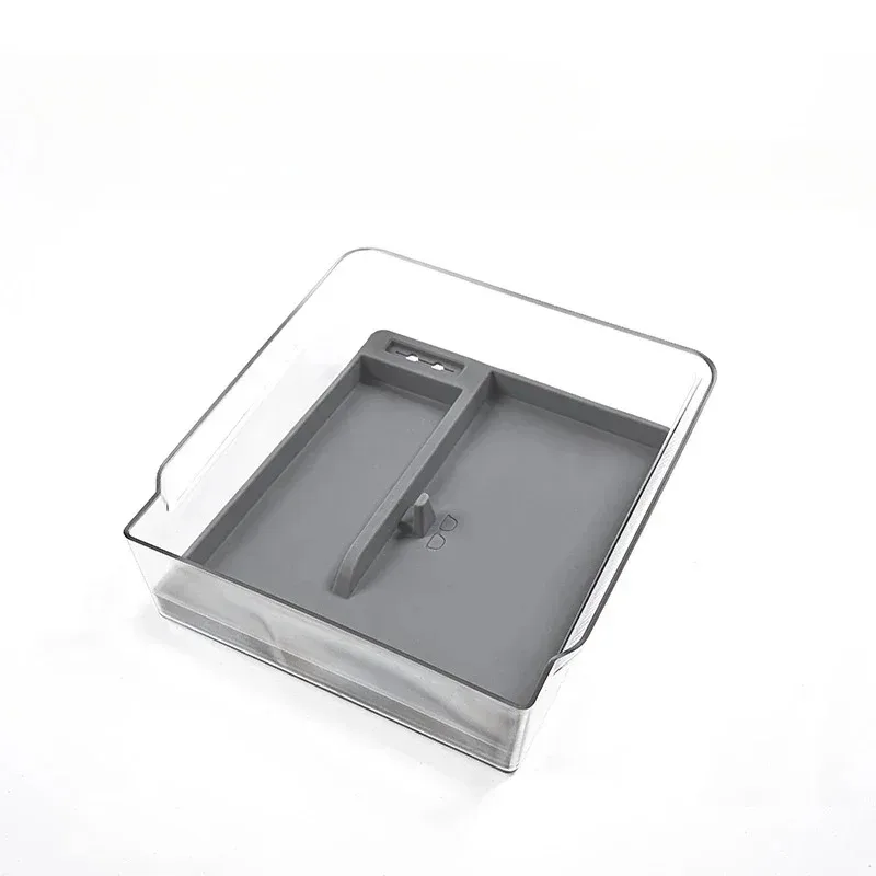 صندوق تخزين التحكم المركزي لسيارة تسلا موديل 3 هايلاند 2024 صندوق مسند الذراع الشفاف حقيبة للتخزين منظم اكسسوارات السيارات ABS