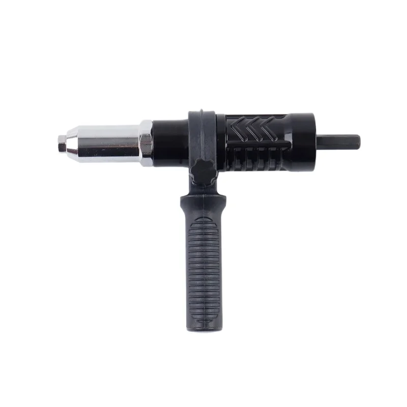 For Riveting Gun Conversion Head Electric Rivet  Blind Riveting Tool Electric Drill Nut Gun Aluminum Alloy Nail Puller