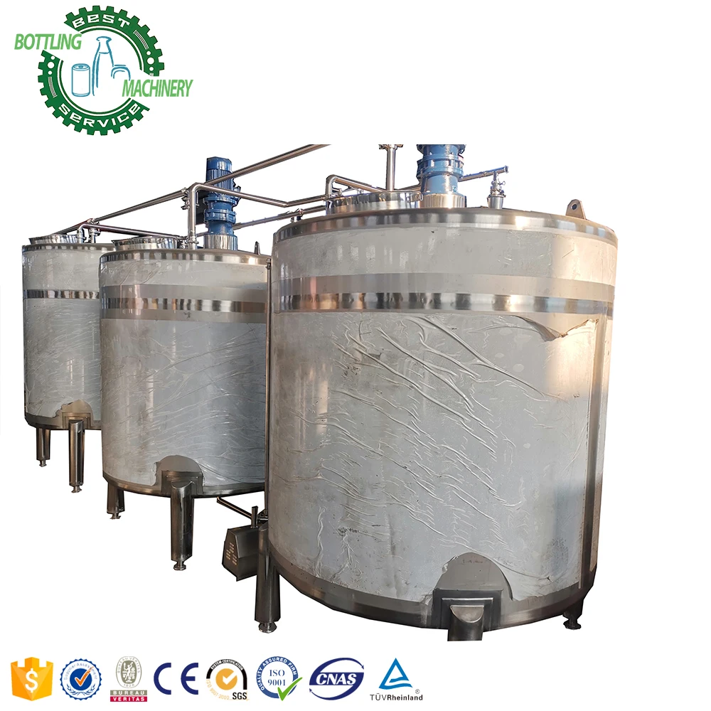 Detergent Three Layer 2000l Mixing tank with SS Pipe