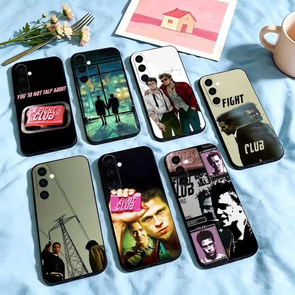 F-Fight Club   Phone Case For Samsung Galaxy A73,A72,A71,A70,A53,A52,A51,Soft Silicone Black Cover