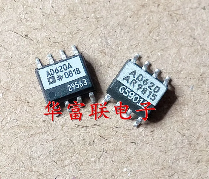 Free shipping   AD620AR  SOP-8    10PCS  As shown