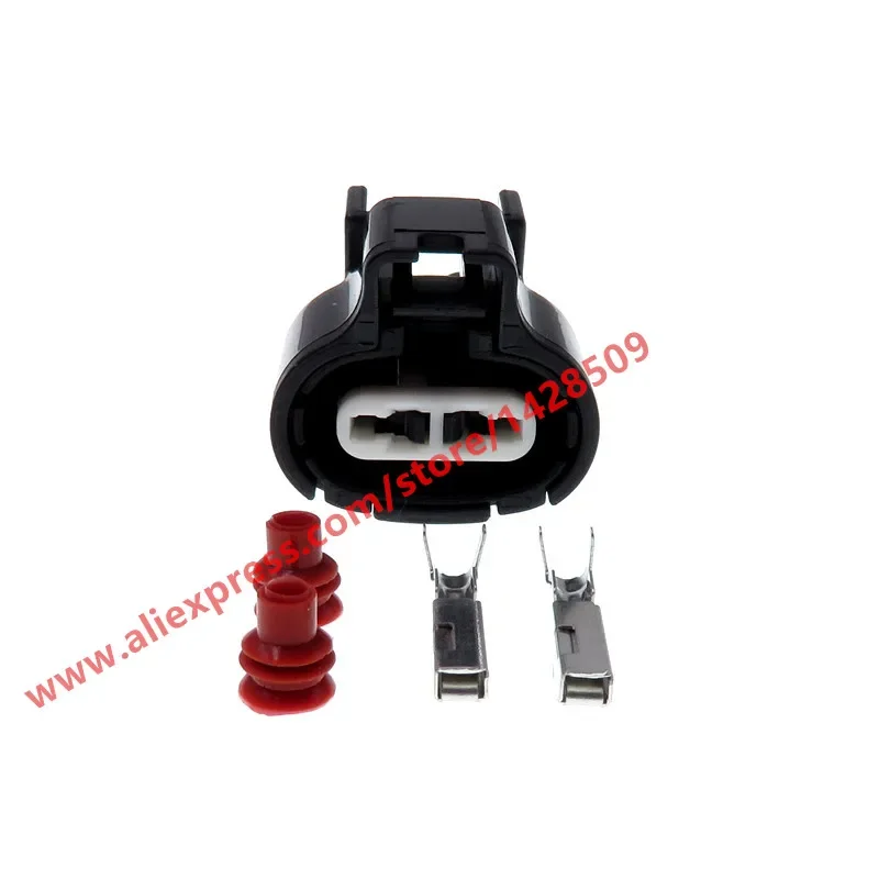 1 Set 2 Pin Female Waterproof Automotive Connector 7283-1224-30 For Japanese IAT/MAT Applications 7283-1224-10