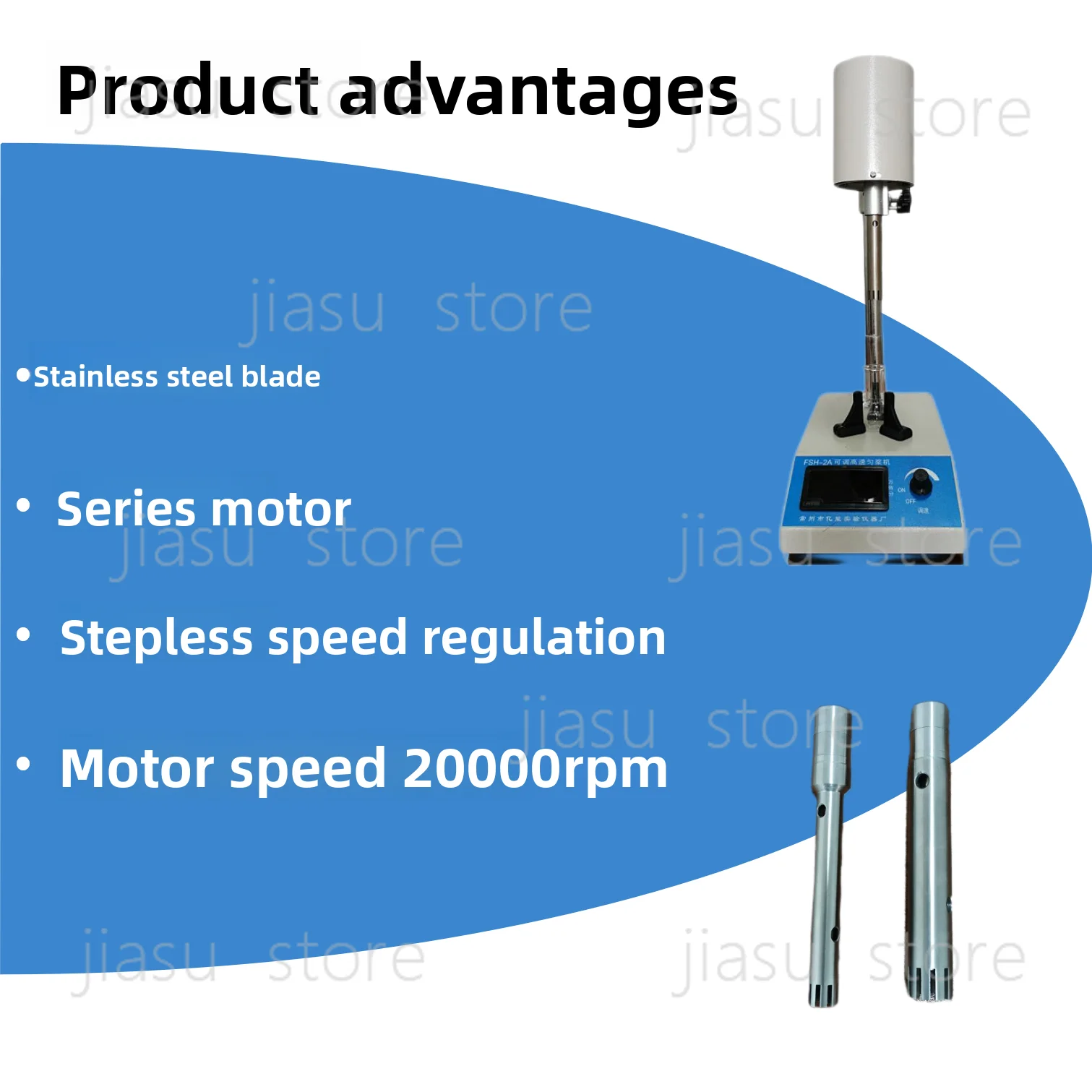 High Speed Shear Homogenizer Lab Emulsifier Digital Display Large Capacity Multifunctional Dispersing & Mixing Equipment