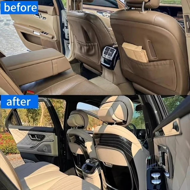 Suitable for  Benzz S-Class W221 Upgrade W223 Interior Door Panel/dashboard Assembly/middle Armrest Box Saddle