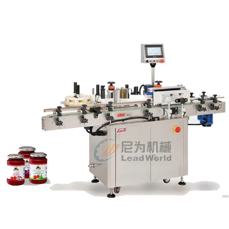 LWT Full-automatic Electric High-Accuracy Bottle Neck Shrink Sleeve Labeling Machine for Metal/Glass Jars Heat Shrink Capping