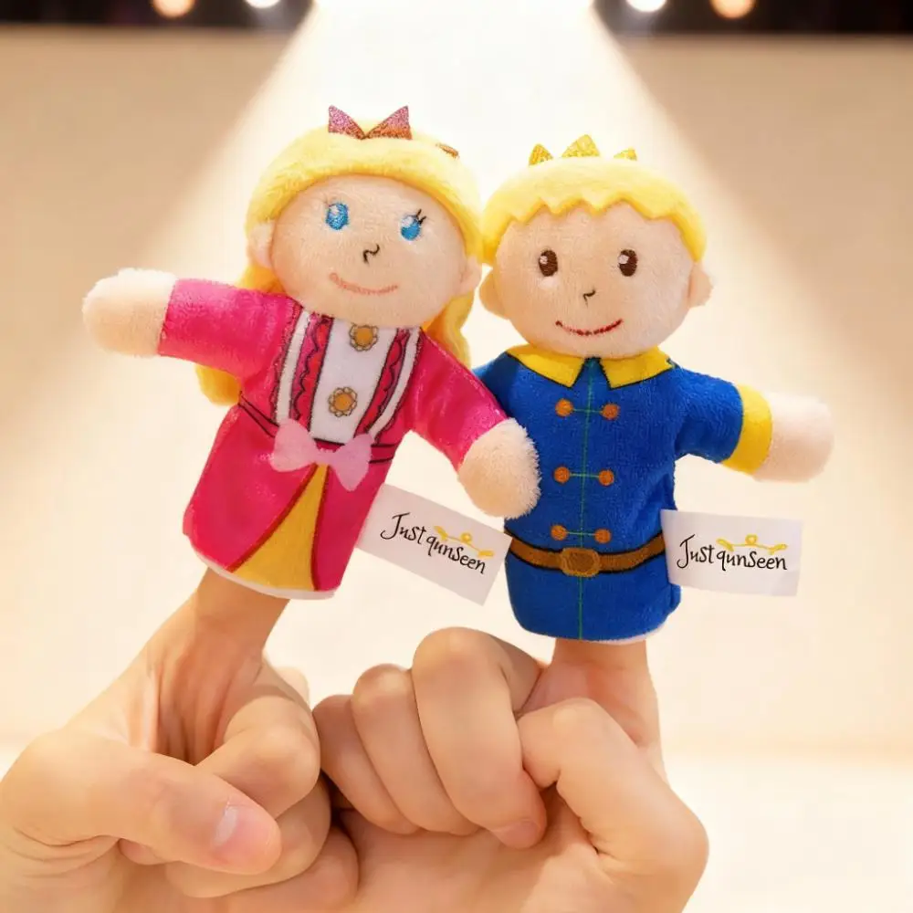 ตุ๊กตาหุ่นมือชุดเทพนิยายน่ารัก เจ้าหญิง เจ้าชาย เอลฟ์ ราชา แม่มด เด็กชาย เด็กหญิง ของเล่นสวมบทบาท ไอเดียของขวัญวันหยุด