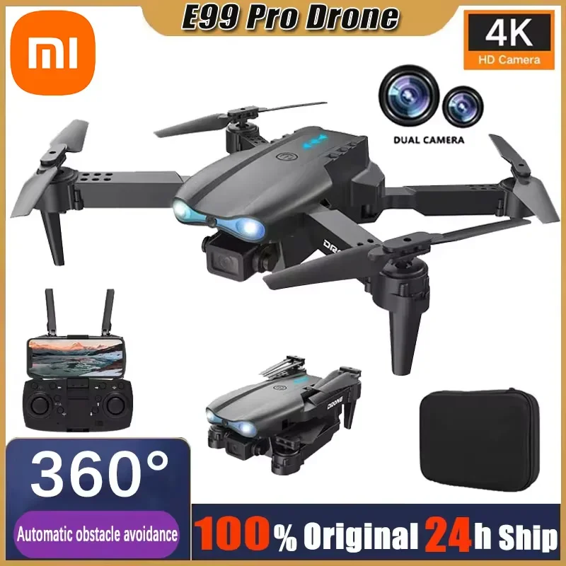 Xiaomi E99 Pro Drone Quadcopter Afstandsbediening Handvat Vier Assen Vliegtuig Hd 4K Fotografie Uav Hoogte Fixatie Helikopter Speelgoed