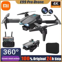 XIAOMI E99Pro MINI RC Drone 4K Professinal With 1080P Wide Angle HD Camera Foldable Helicopter WIFI FPV Height Hold Gift Toy