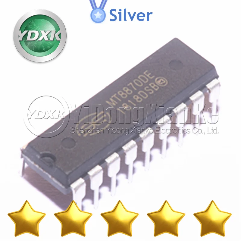 MT8870DE DIP18 Electronic Components MM74C915N MM74C926N MP7682JN MSM6242BRS MSM82C84A-2RS New Original MT8870AC