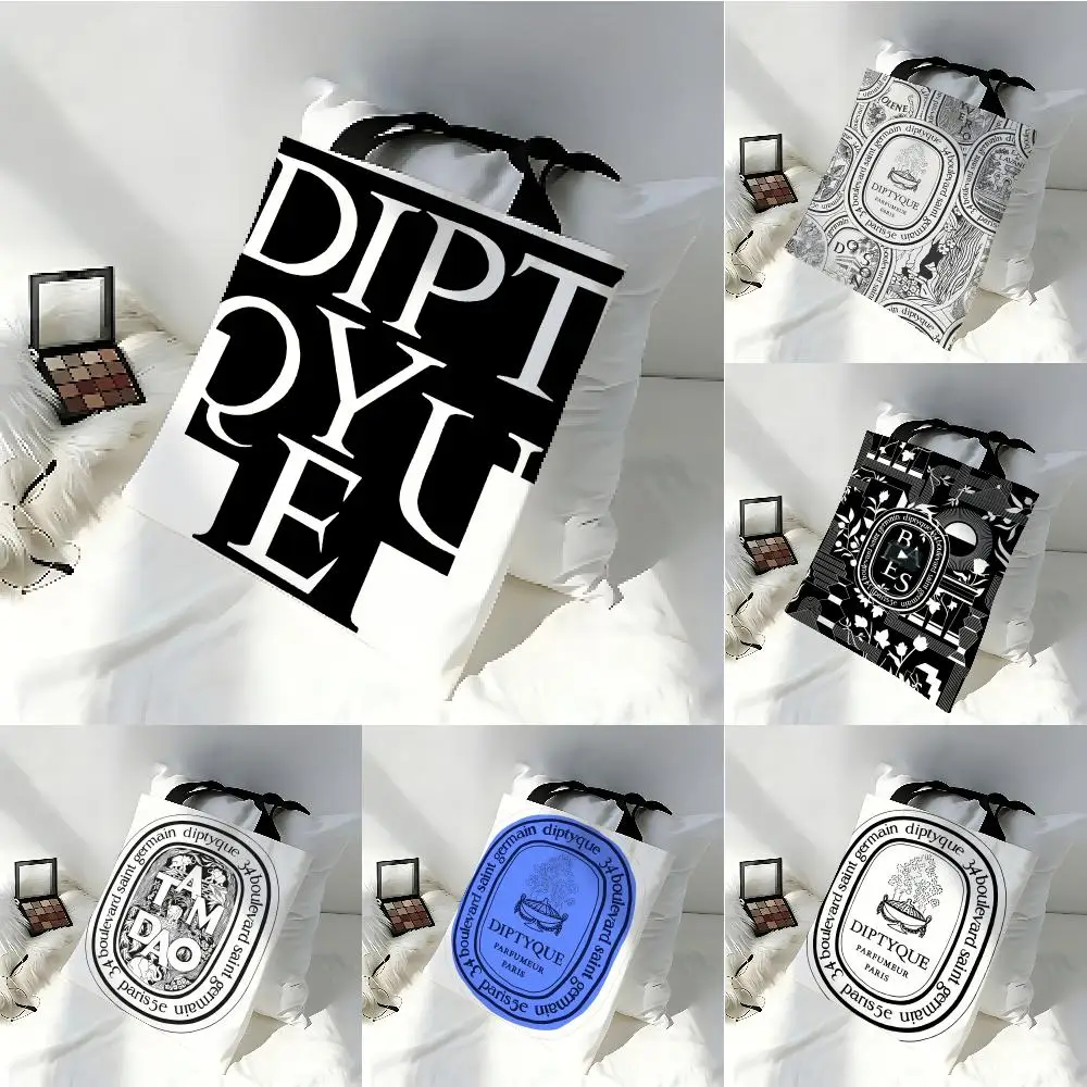 Fragrance D-diptyqueS Storage Bags Large Capacity Tote Bag Beautiful Decoration Stylish Shoulder Bag for Women