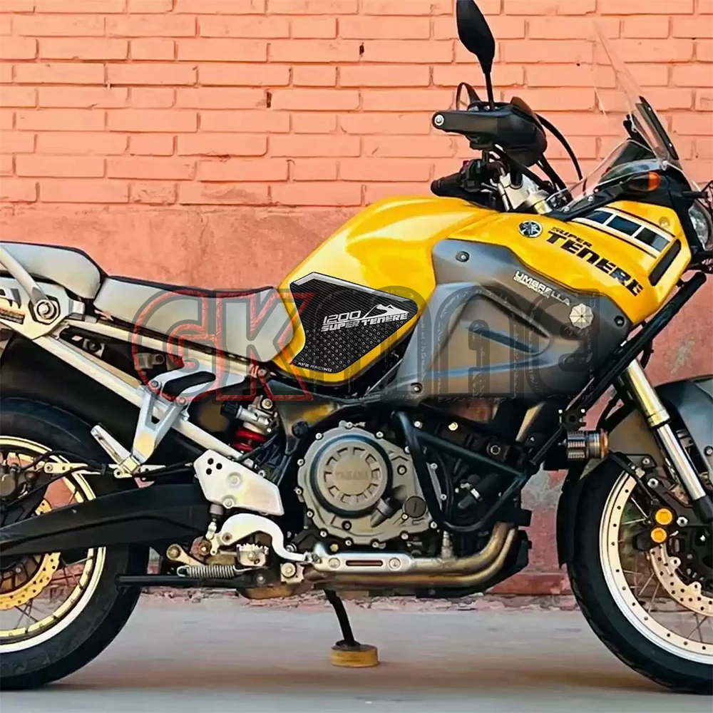 For Yamaha XT1200Z Super Tenere 2012-2020 Motorcycle Modified Fuel Tank Sticker Anti-slip Stickers Decorative Fishbone Sticker