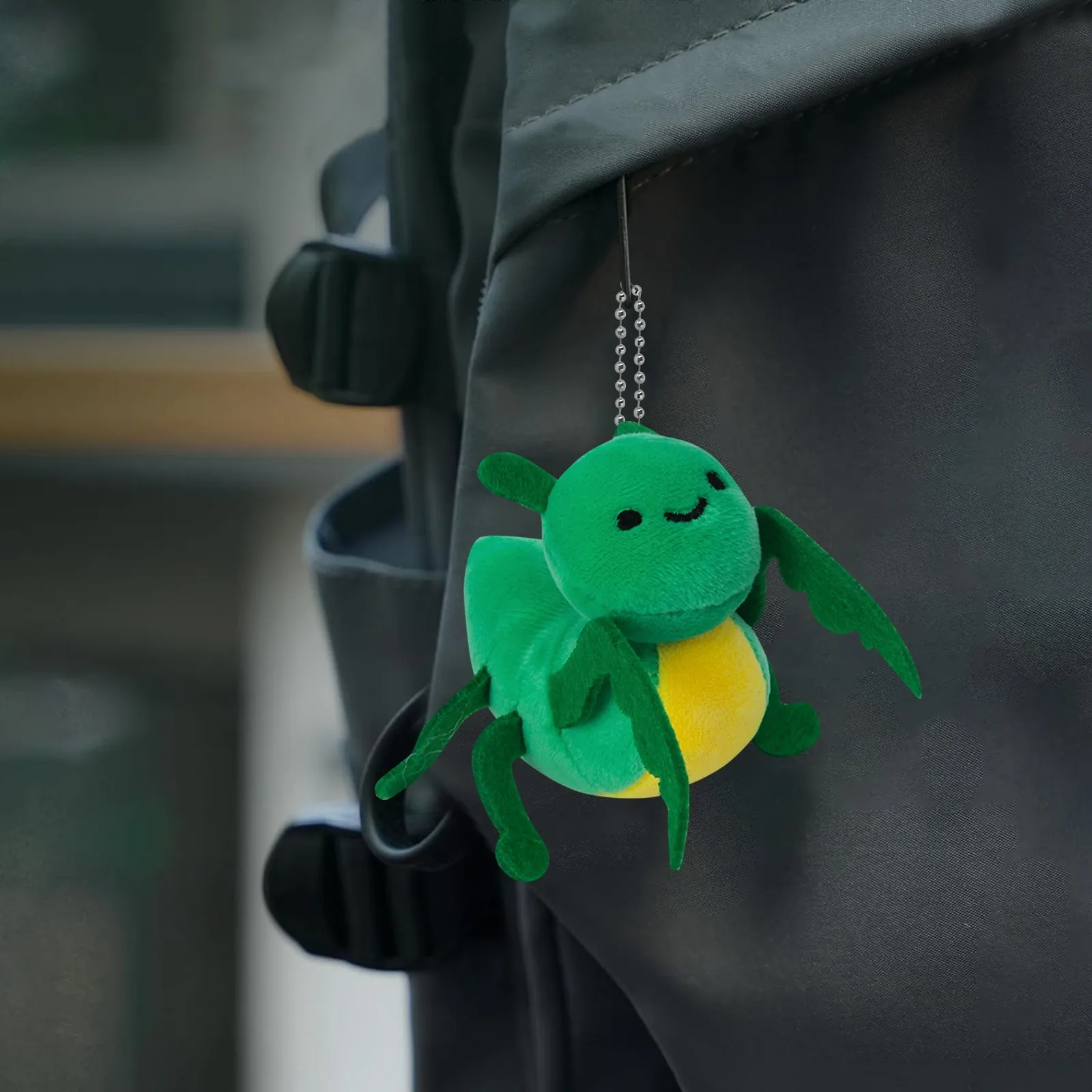 Creative Insect Series Plush Toy Keychain Cute Small animals Keyring Ornament Key Chain Car Pendant Accessories Kids Gifts