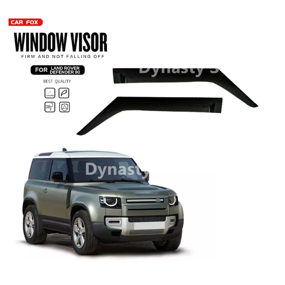 Car Window Visor Waterproof Protect Sunny Rainy Shelter Auto External Accessory For Land Rover Defender L663 90 110