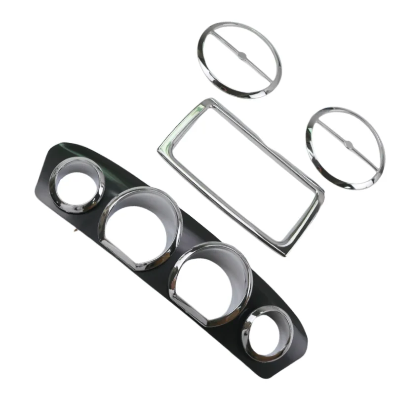 Motorcycle Accessory Inner Fairing Gauge Stereo Switch Trims Accents Panel Cover Kit for Harley Touring Electra Street Glide