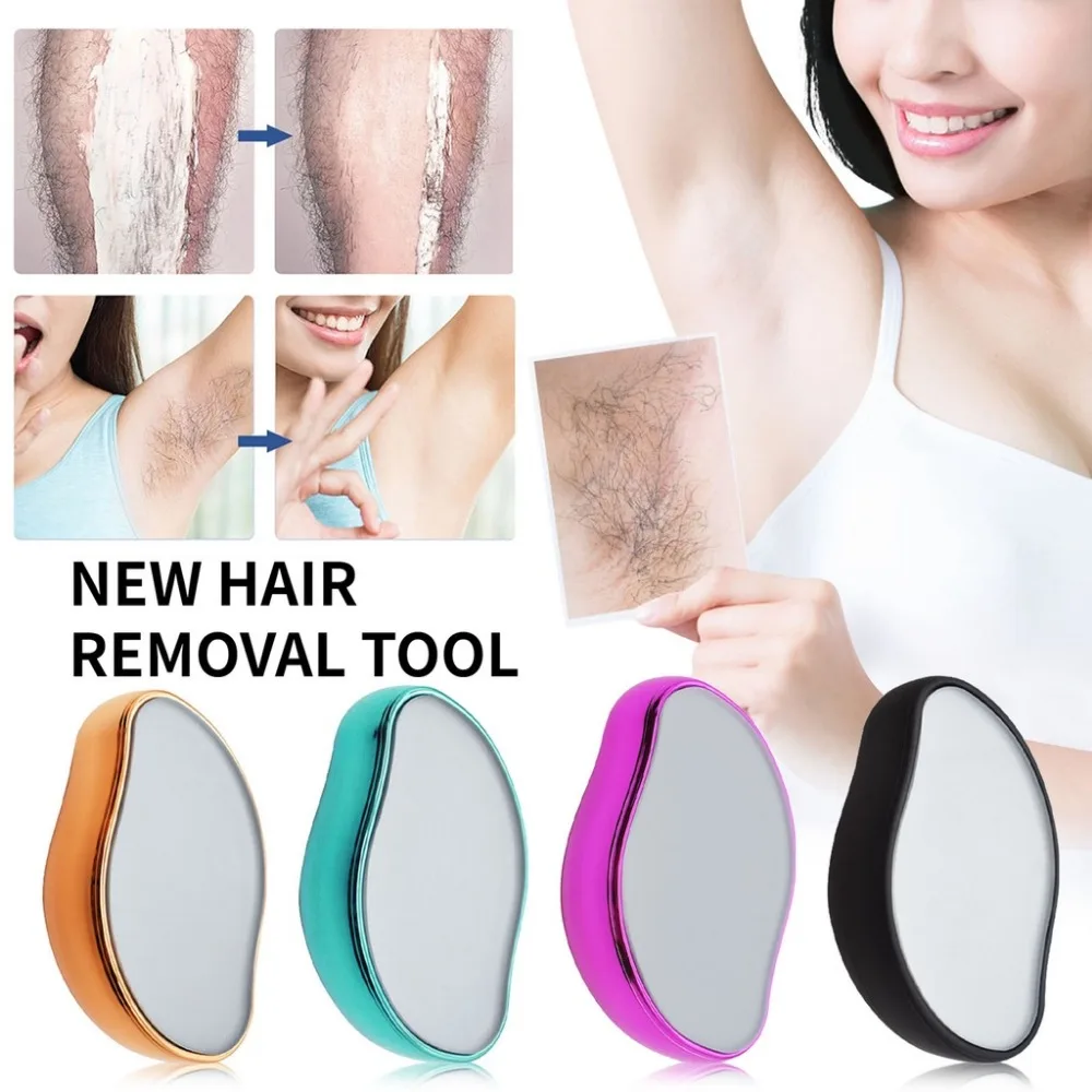 Nano Painless Epilator Crystal Safe Hair Remover Eraser Beauty Removal Tools Bathroom Products Suitable for Face Leg Arm Armpit