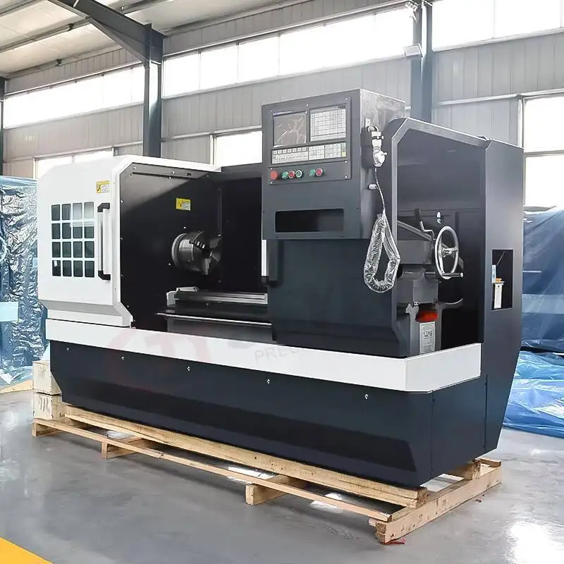 공장 가격 Ck6150 2000 CNC 선반 단일 스핀들 중형 평상형 자동 수동 등급 Fanuc Siemens GSK 제어 모터