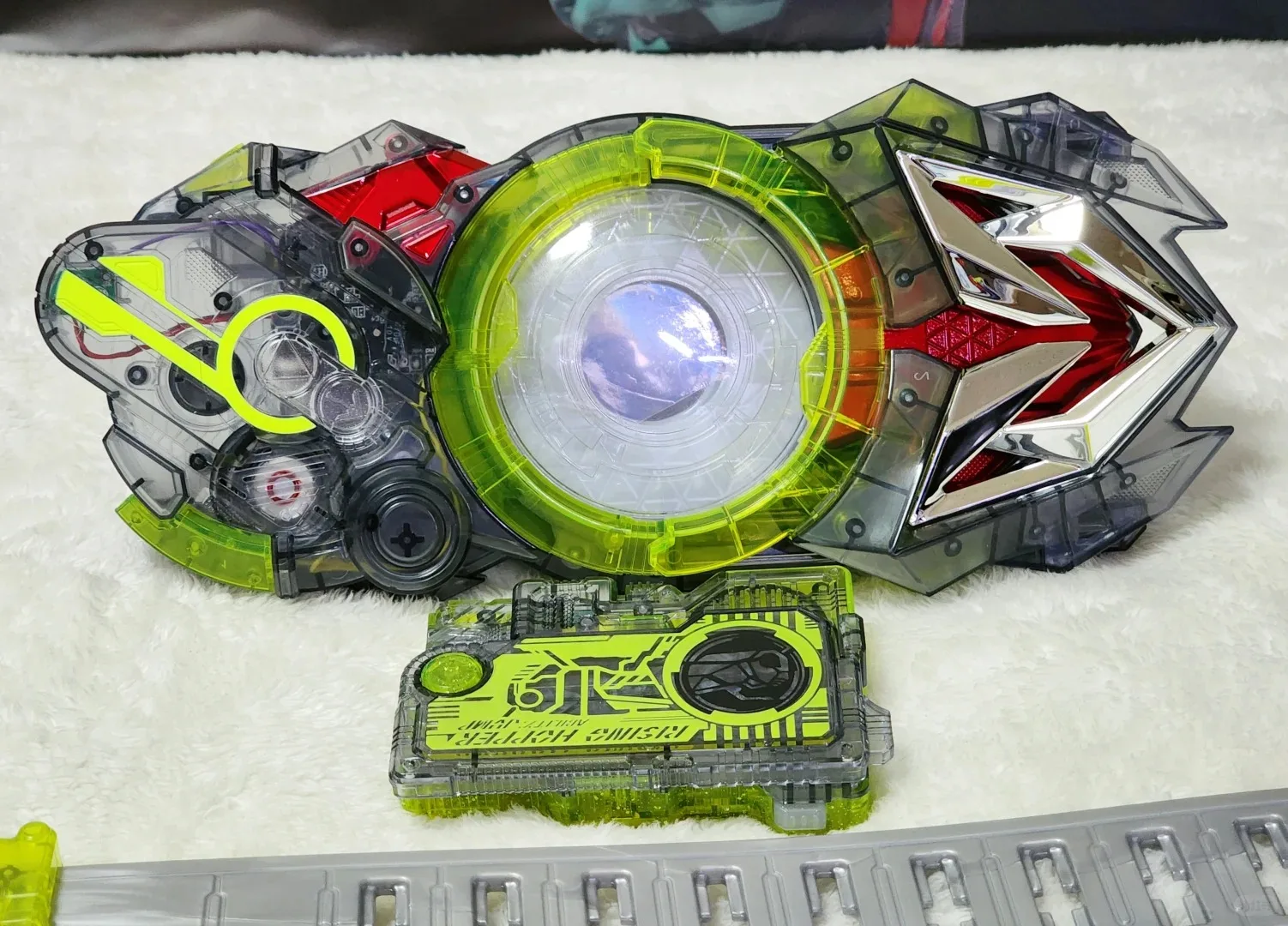 在庫あり バンダイ オリジナル仮面ライダー01 Dx HI デンゼロ--オンドライバー変身ベルト 透明バージョン