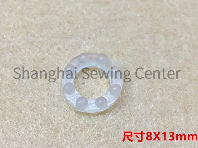 10pcs Rubber Cushion Pad for Jack A4 A4S A3 Lifter Soleniod Soft Rubber Ring Washer White 810487 810488 Industrial Sewing Parts