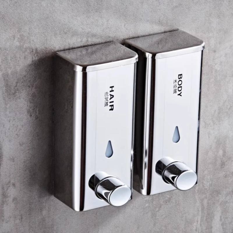 

Quality High End Soap Dispensers Shower Modern Design Stainless Steel Soap Dispensers Travel Light Luxury Jabonera Furniture