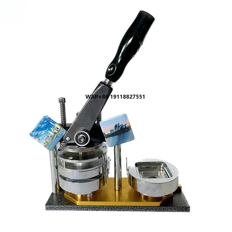 

Custom Metal Button Maker Machine Professional Manufacturer Commercial Pin Badge Making Equipment Supplier