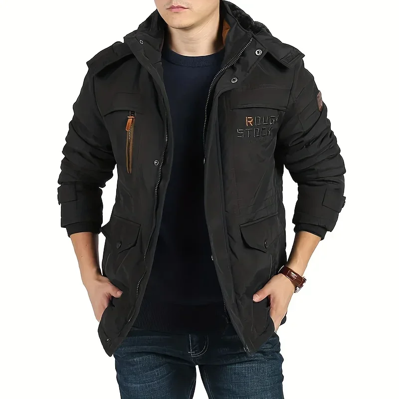 Men's Coat Cold Jackets Parkas Waterproof Windbreaker Down Parkas Light Special Hooded Sweatshirt With Zipper Mens Best Selling