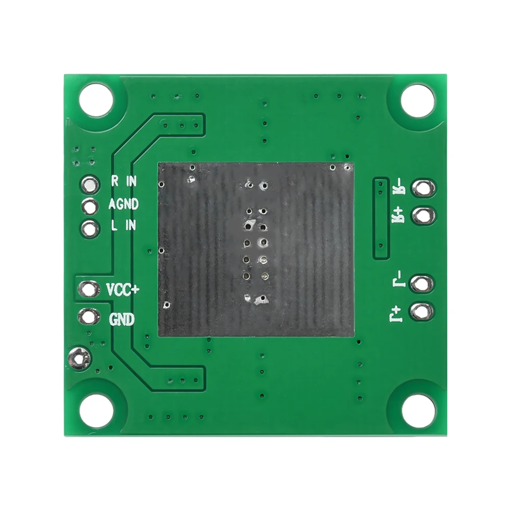 บอร์ดเครื่องขยายเสียงดิจิตอล DC 7~25V 2 แชนเนล สเตอริโอ 40Wx2 โมดูลเครื่องขยายเสียงขนาดเล็กสำหรับโฮมเธียเตอร์