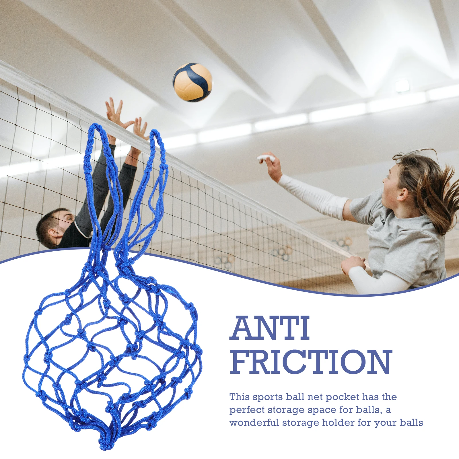 

2 шт. сетка для хранения мячей для футбола, баскетбола, волейбола, прочный сетчатый органайзер, экономия места, сумка для спортивного снаряжения