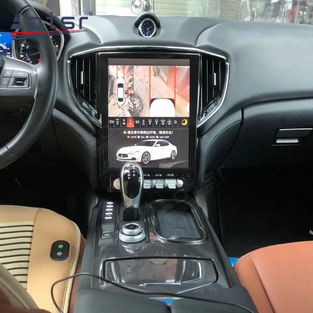 RHD LHD 8 core Qualcomm For Maserati Ghibli Android Radio 2013~2019 Car GPS Navigation Auto Stereo Multimedia Player Head Unit