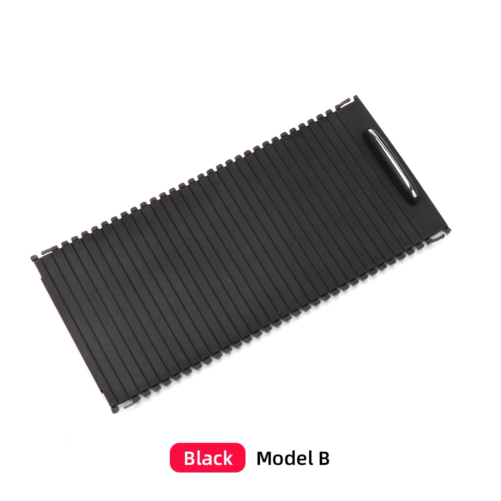 Für Mercedes Benz Interior Center Konsole Tasse Halter Abdeckung Armlehne Lagerung Box Rollblind Panel W204 W212 W207 C180 E260 E300