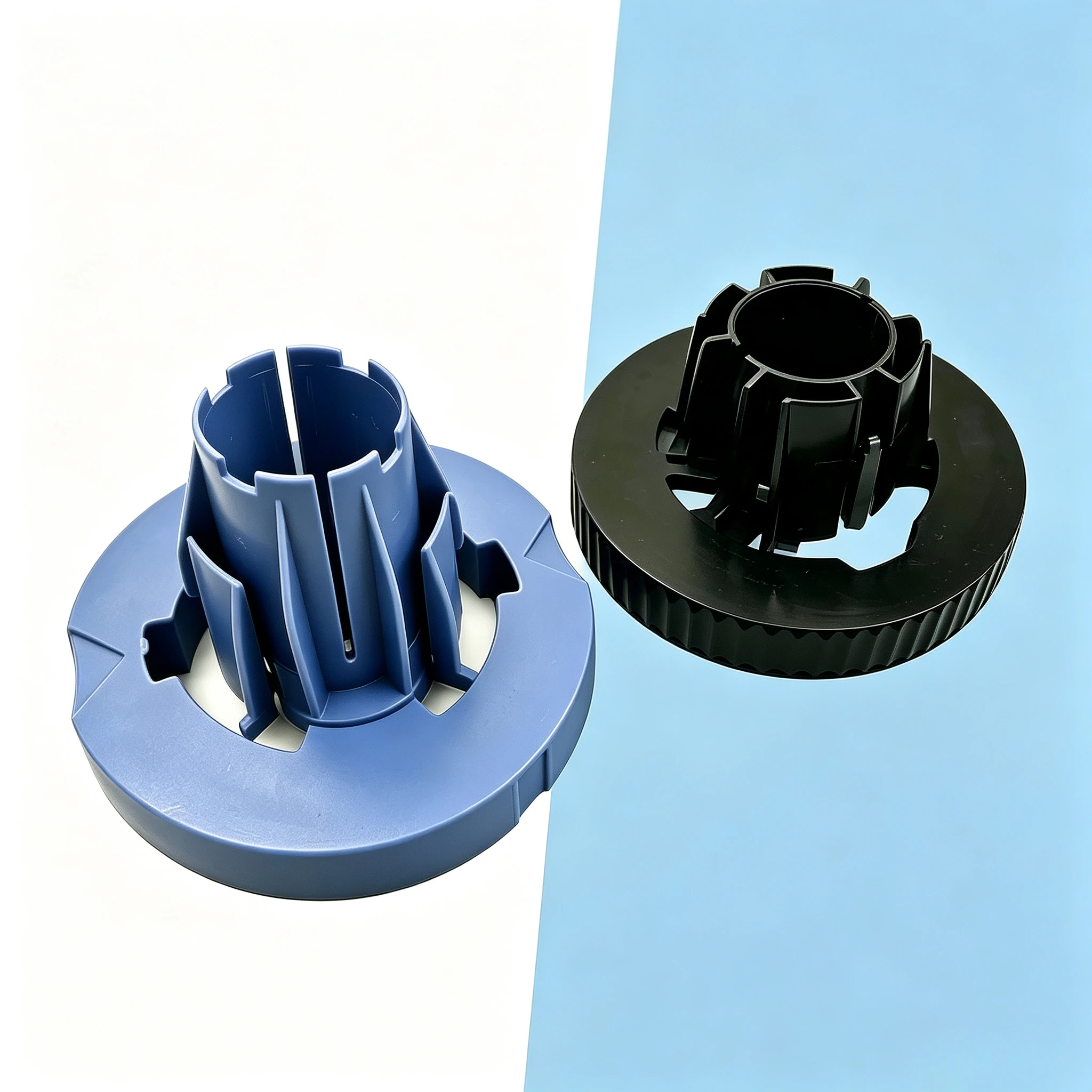HYOKOK 1Set End Cap Spindle Hub Blue&Black for HP DesignJet T610 T770 T1100 T1200 Z2100 Z3100 Plotter Roll Media Spare Part