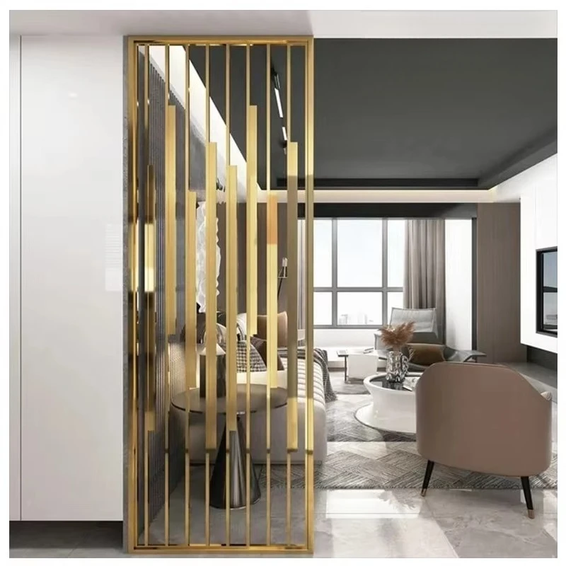 ej-Beautiful Aluminium Frame Soundproof Office Partition Wall Movable Half Tempered Glass Room Divider for Interior Decoration&