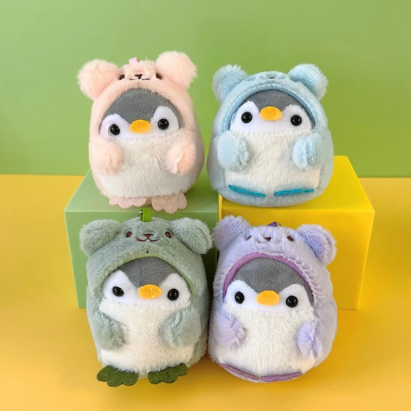 

1Pc Cute Plush Penguin Keychain Cartoon Penguin Doll Bag Keyring Women Fashion Keychain For Car Keys Accessories Gifts